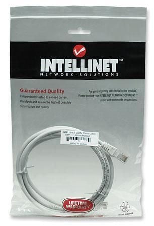Cavo di rete Patch CCA Cat. 5e Bianco UTP 5 mt
