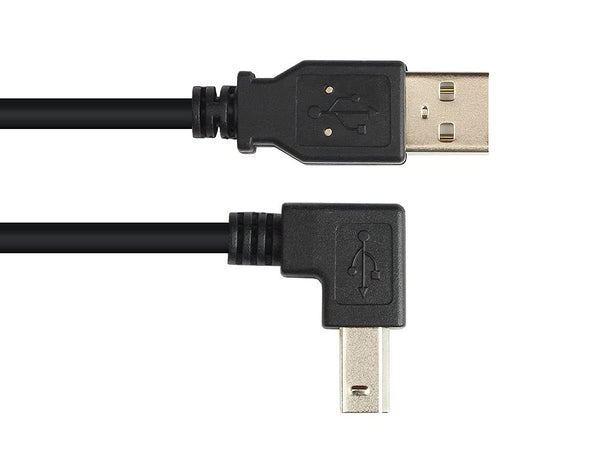Cavo USB 2.0 A maschio/B maschio angolato 3 m
