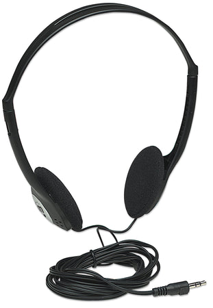 Cuffia Stereo con Auricolari Imbottiti