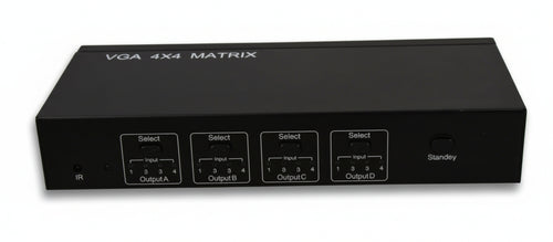 Matrix SVGA 4 IN 4 OUT Full HD 1080p con Audio