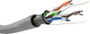 Matassa F/UTP Cavo Cat.5E CCA 100m Flessibile Grigio