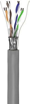 Matassa F/UTP Cavo Cat.5E CCA 100m Flessibile Grigio