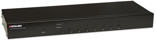 KVM Switch 8 porte combo USB + PS/2, OSD