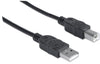 Cavo USB 2.0 A maschio/B maschio 1m Nero