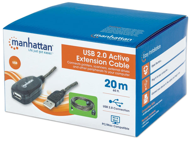 Prolunga attiva USB Hi-Speed USB 2.0 20 mt