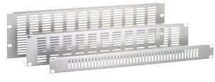 Pannello di Chiusura Ventilato 2 unita' Grigio