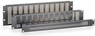 Pannello di Chiusura Ventilato 1 unita' Nero