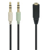 Adattatore Auricolare Microfono per Smartphone