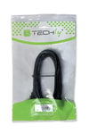 Cavo HDMI High Speed con Ethernet A/A M/M Angolato 2 m Nero