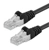 Cavo di rete Patch in CCA Cat. 6 Nero UTP 2 m