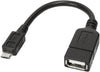 Cavo USB 2.0 OTG A Femmina / Micro B Maschio 0.2 m