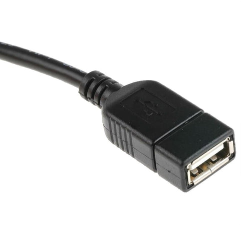 Cavo USB 2.0 OTG A Femmina / Micro B Maschio 0.2 m