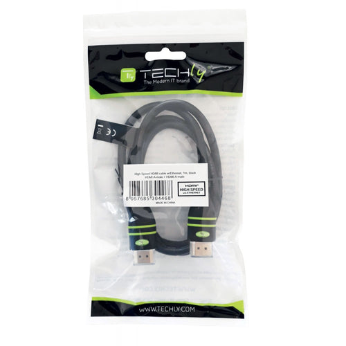 Cavo HDMI&trade High Speed con Ethernet A/A M/M 4K 0,5 m Nero