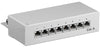 Pannello Patch 8 Porte Cat. 6 STP Grigio