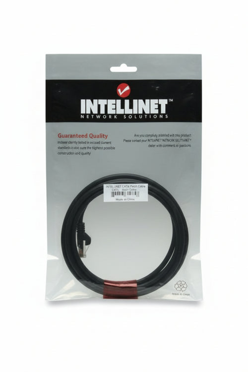 Cavo di rete Patch CCA Cat. 5e Nero UTP 10 mt