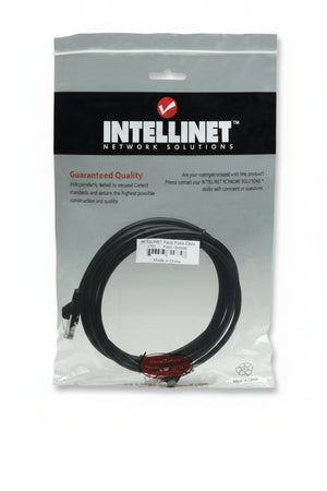 Cavo di rete Patch CCA Cat. 5e Nero UTP 20 mt