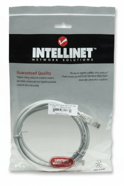 Cavo di rete Patch CCA Cat. 5e Bianco UTP 20 mt