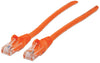 Cavo di rete Patch in Rame Cat. 6 Arancione UTP 2 mt