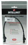 Cavo di rete Patch in Rame Cat. 6A Nero UTP 0,5 m