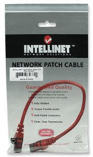 Cavo di rete Patch in Rame Cat. 6A Rosso UTP 0,5 m