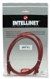 Cavo di rete Patch in Rame Cat. 6A Rosso UTP 1 m