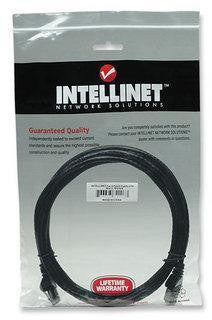Cavo di rete Patch in Rame Cat. 6A Nero UTP 3 m