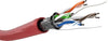 Matassa F/UTP Cavo Cat.5E CCA 100m Flessibile Rosso