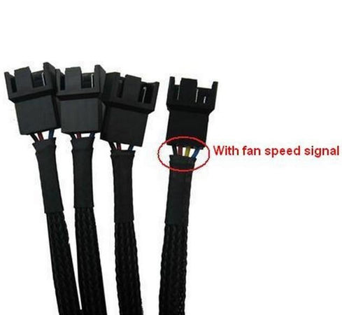 Cavo Splitter per Ventole Tachimetriche 4 poli (CA-PWM-03)