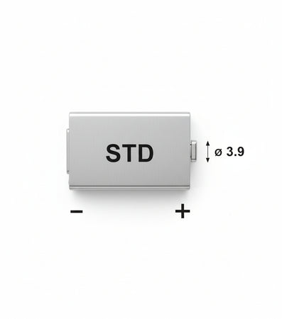 Batteria 2/3AA (ER14335) - 3,6 V 1650mA litio cloruro di tionile