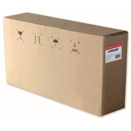 Mensola per Rack 19'' 300 mm 2U Nera 2 punti