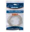 Cavo di rete Patch in CCA Schermato Cat. 5e Grigio F/UTP 3 mt