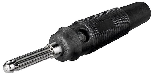 Inseritore Presa Banana per 4mm Nero