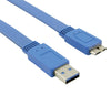Cavo USB 3.2 Superspeed A maschio/MIC B maschio 0,5 m FLAT