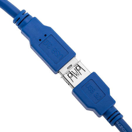 Cavo Prolunga USB 3.2 Superspeed A maschio/A femmina 0,5m Blu