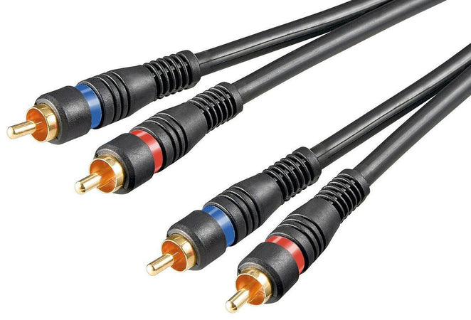 Cavo Audio 2RCA M/M 1.5mt Alta qualit&agrave