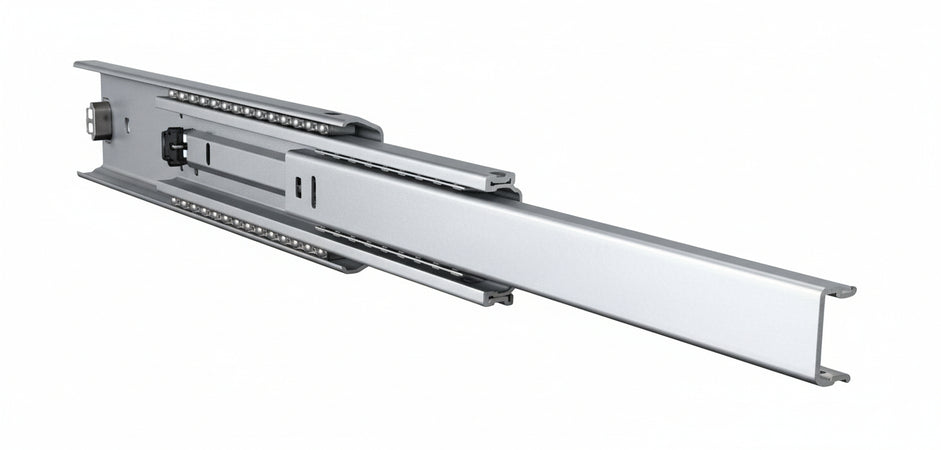 Coppia guide telescopiche 500 mm per chassis a rack