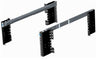 Coppia guide telescopiche 500 mm per chassis a rack