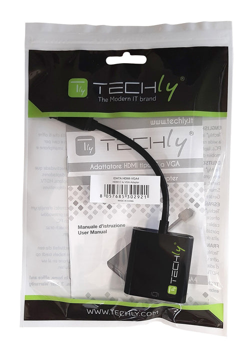 Cavo Convertitore Adattatore da HDMI&trade mini C a VGA con Micro USB e Audio