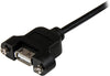 Cavo USB 2.0 A Maschio/A Femmina da Pannello 1 m