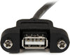 Cavo USB 2.0 A Maschio/A Femmina da Pannello 1,8 m