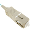 Set 12 Pigtail Fibra Ottica Multimodale OM3 SC 50/125 2 m