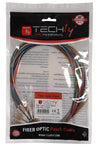 Set 12 Pigtail Fibra Ottica Multimodale OM3 LC 50/125 2 m