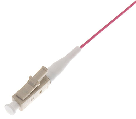 Set 12 Pigtail Fibra Ottica Multimodale OM3 LC 50/125 2 m