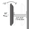 Supporto a Muro per TV LED LCD 42-70'' Full Motion Braccio Doppio