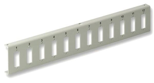 Pannello per 12 Bussole SC / LC per Box Ottico da Parete