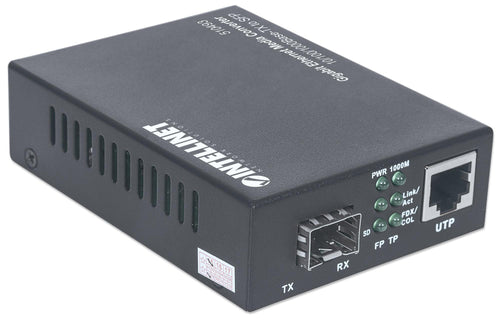 Convertitore RJ45 10/100/1000 Gigabit Ethernet slot SFP