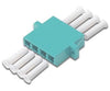 Adattatore a Bussola Quad LC Multimodale OM3