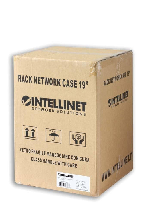 Armadio Rack 10'' a muro 6 unità Nero