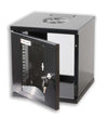 Armadio Rack 10'' a muro 6 unità Nero