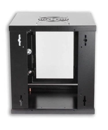 Armadio Rack 10'' a muro 6 unit&agrave Nero